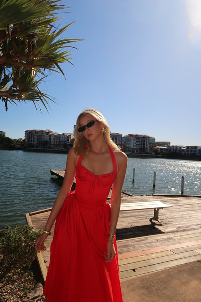 Gold-Tone Flower Stud Earrings