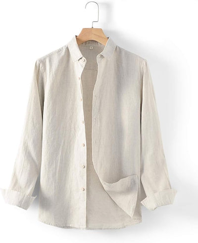Joe | Long Sleeve Linen Summer Shirt for Men