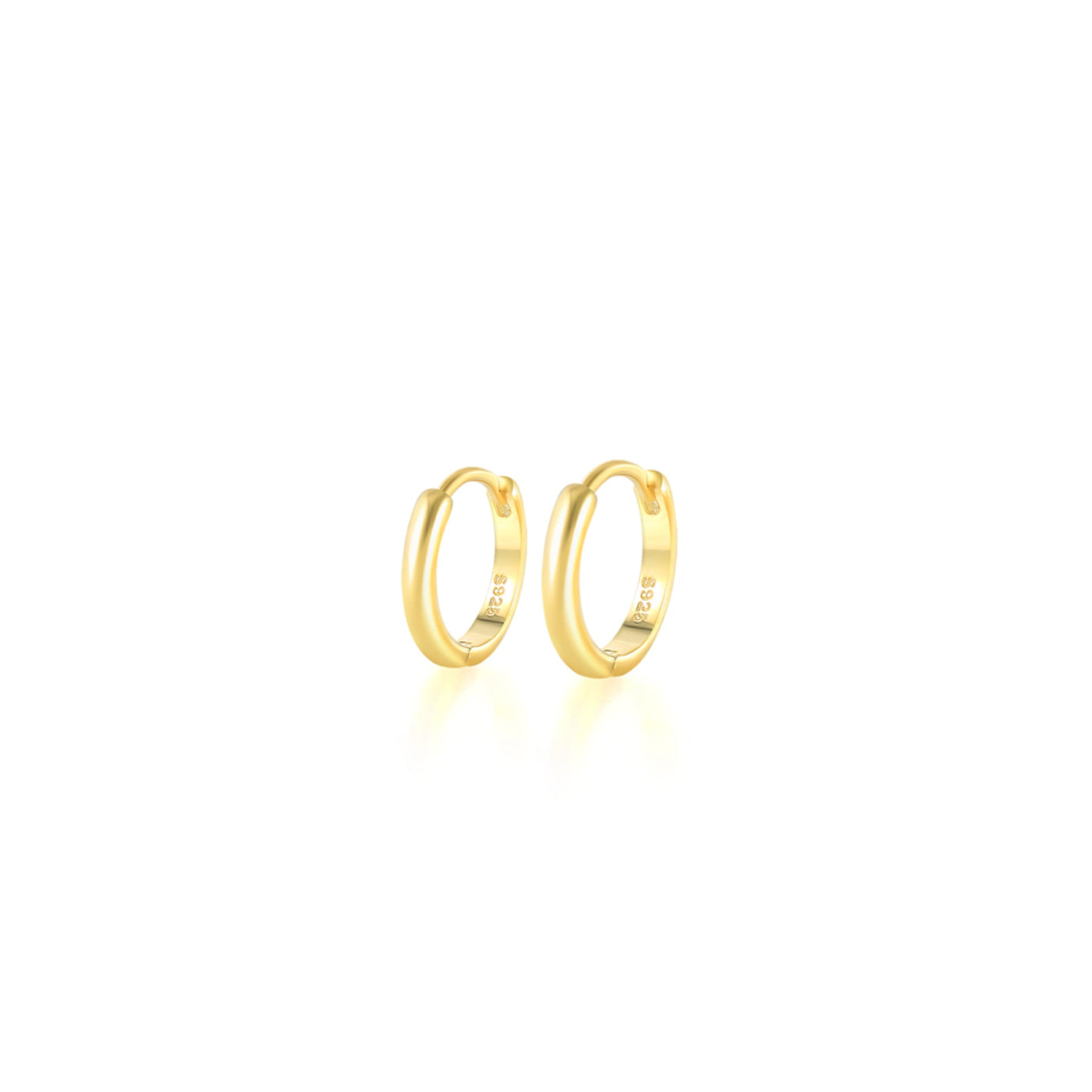 Small 6 MM Huggie Hoop Earrings Women