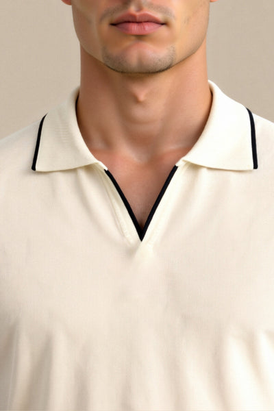 George | Old Money Polo Shirt with Cotton Blend
