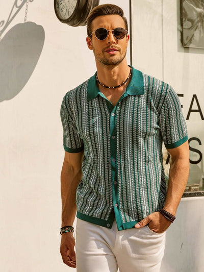 Oliver | Summer Polo Shirt with Retro Stripes