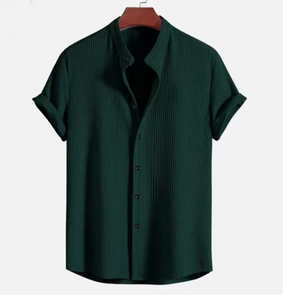 Theo | Textured Linen Summer Shirt for Men
