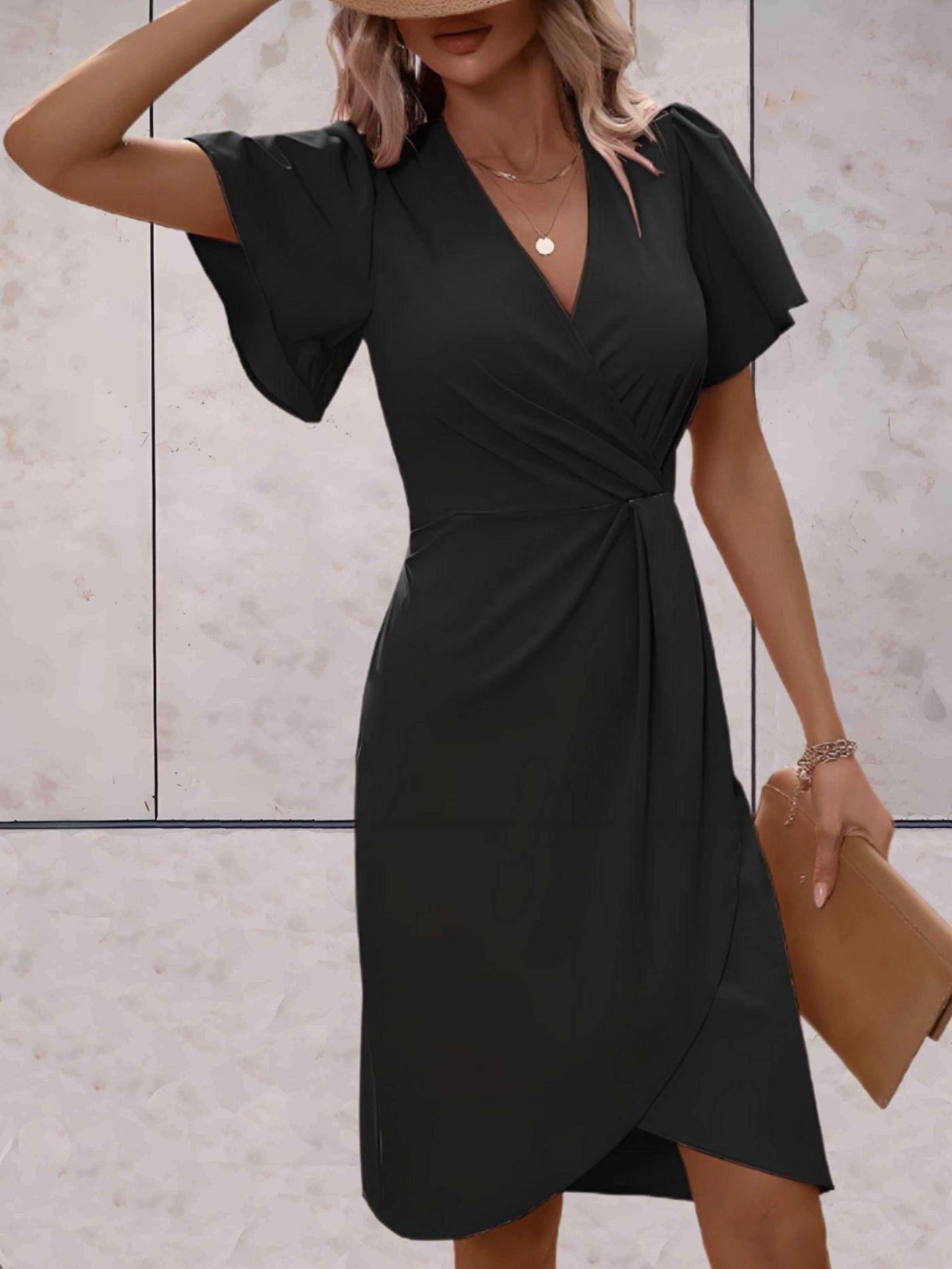 Alice | Summer Wrap Dress with V-Neck