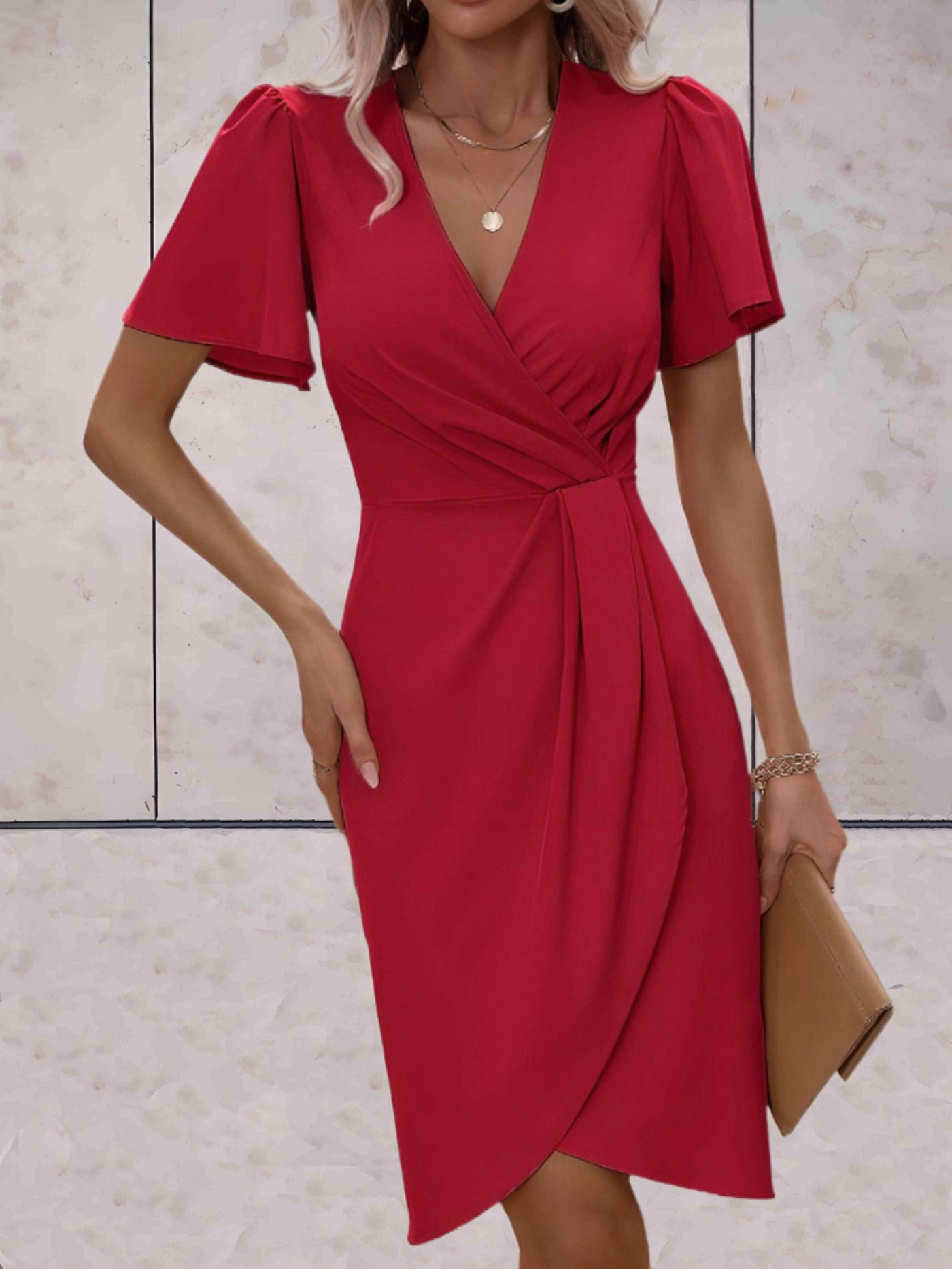 Alice | Summer Wrap Dress with V-Neck