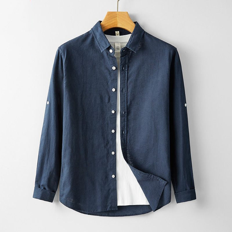 Joe | Long Sleeve Linen Summer Shirt for Men